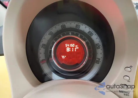 2012 Fiat 500 Pop из США, поврежденный, VIN 3C3CFFAR3CT131110